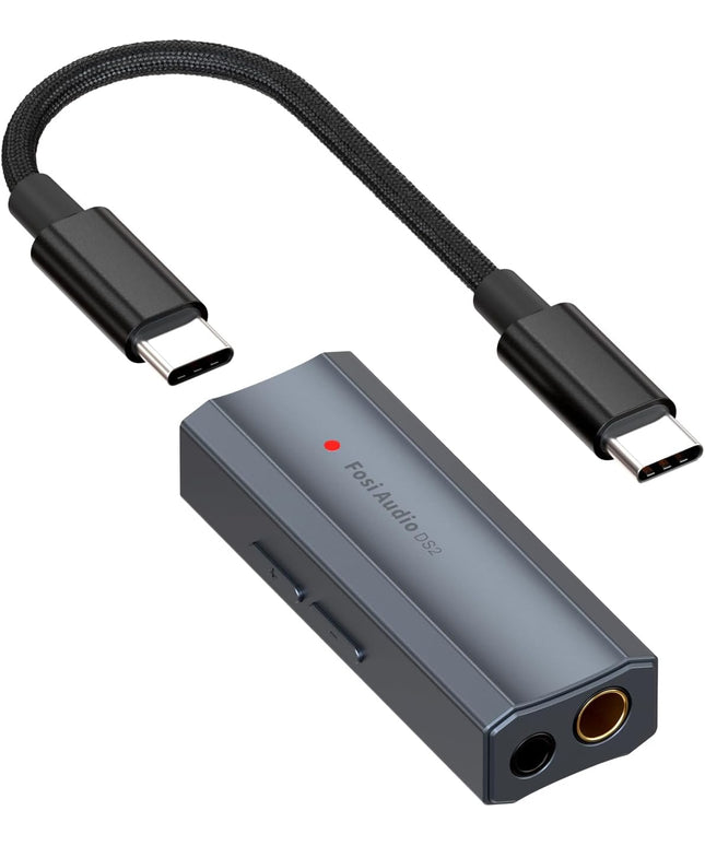 Fosi Audio DS2 2024 New Mini Audio USB DAC Headphone Amplifier