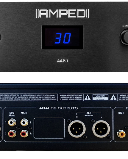 Amped AAP-1 High Performance 2-Channel Pre-Amp