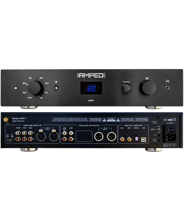 Amped AAP-1 High Performance 2-Channel Pre-Amp