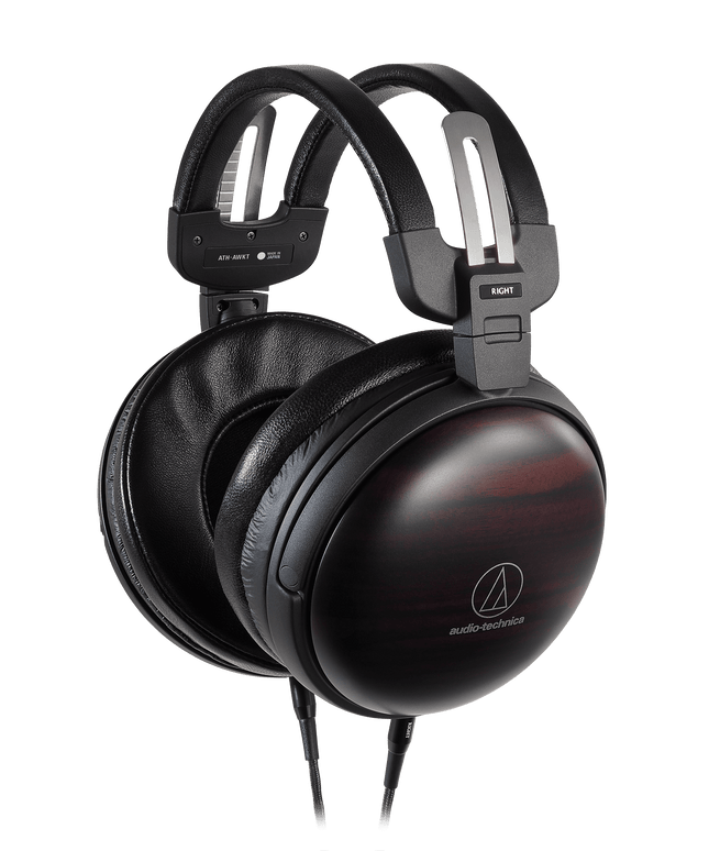 Audio Technica ATH-AWKT Audiophile Closed-back Dynamic Wooden Headphones