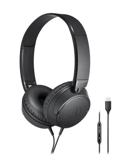 Audio Technica ATH-S120C USB-C On-Ear Headphones