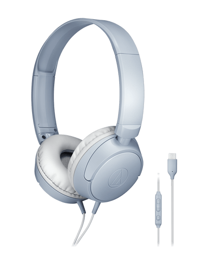Audio Technica ATH-S120C USB-C On-Ear Headphones